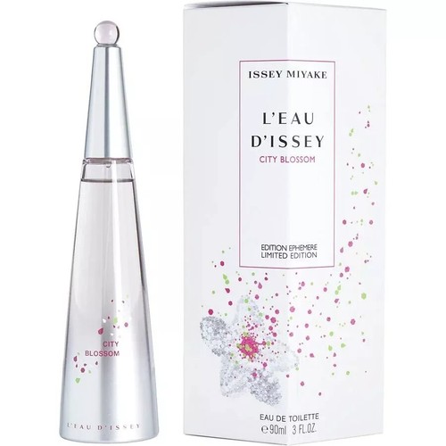 Issey Miyake L'eau D'issey City Blossom EDT Women Perfume 3 Fl Oz / 90 ML