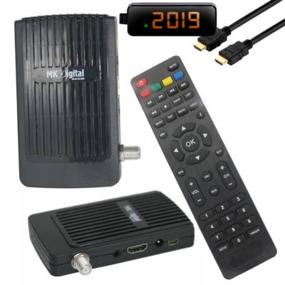 MK Digital HD-62se Mini 1080p FULL HD Sat Receiver HDMI, EPG USB Mediaplayer
