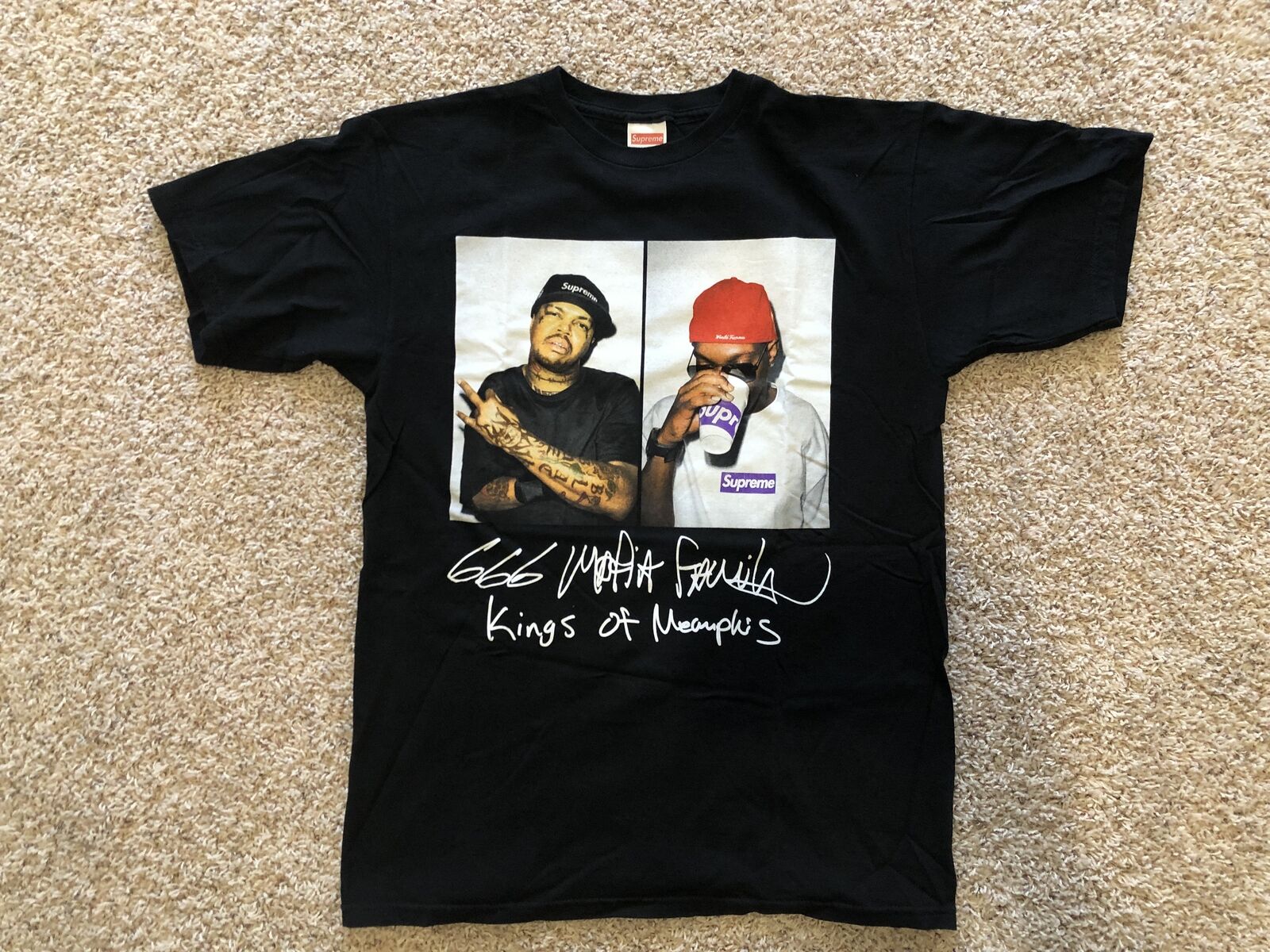 Supreme Three Six Mafia Mサイズ グレー