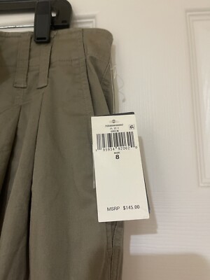 パンツ POLO RALPH LAUREN Woman Pants Moss Green 211943009 010 Lauren Ralph Lauren Women's Size 8 Moss Green Micro Sanded