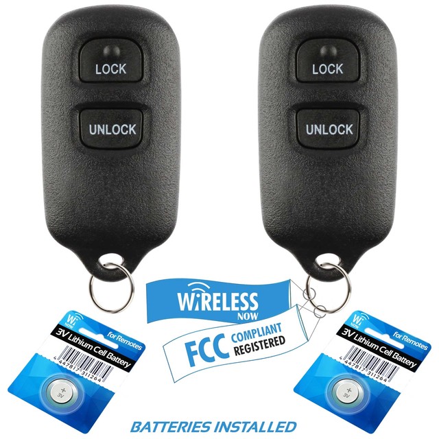 2 Car Key Fob Keyless Entry Remote For 2007 2008 Toyota FJ Cruiser | eBay
