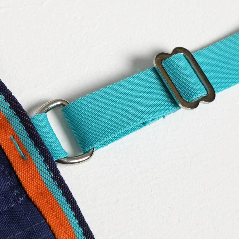 Shires Tempest Original 100g Combo Turnout Rug - Navy Blue - Image 3 of 4