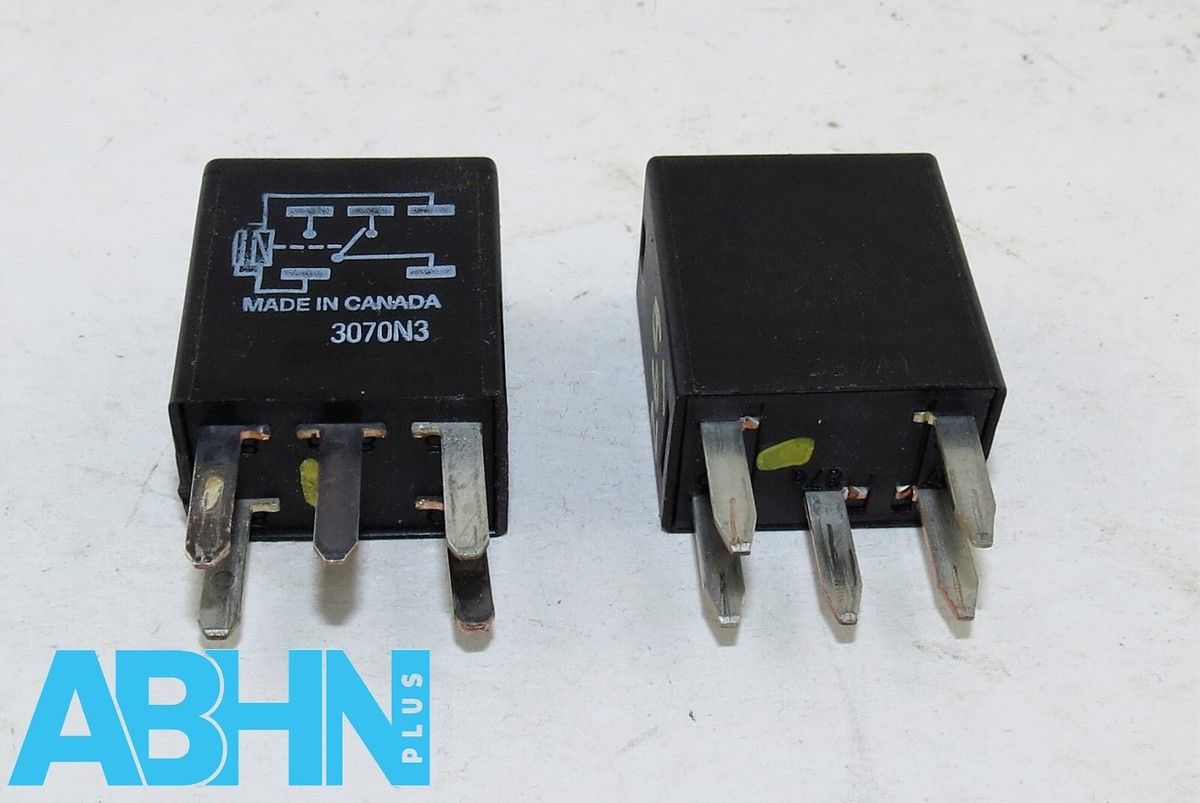 Chrysler Jeep Dodge 5-Pin Black (**Replacement**) Relay Omron