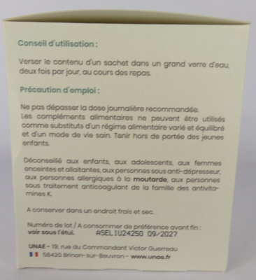 Multivitamines UNAE Elite - 30 Sachets Poudre - Date De Péremption 09/2027 - Bien-être Général
