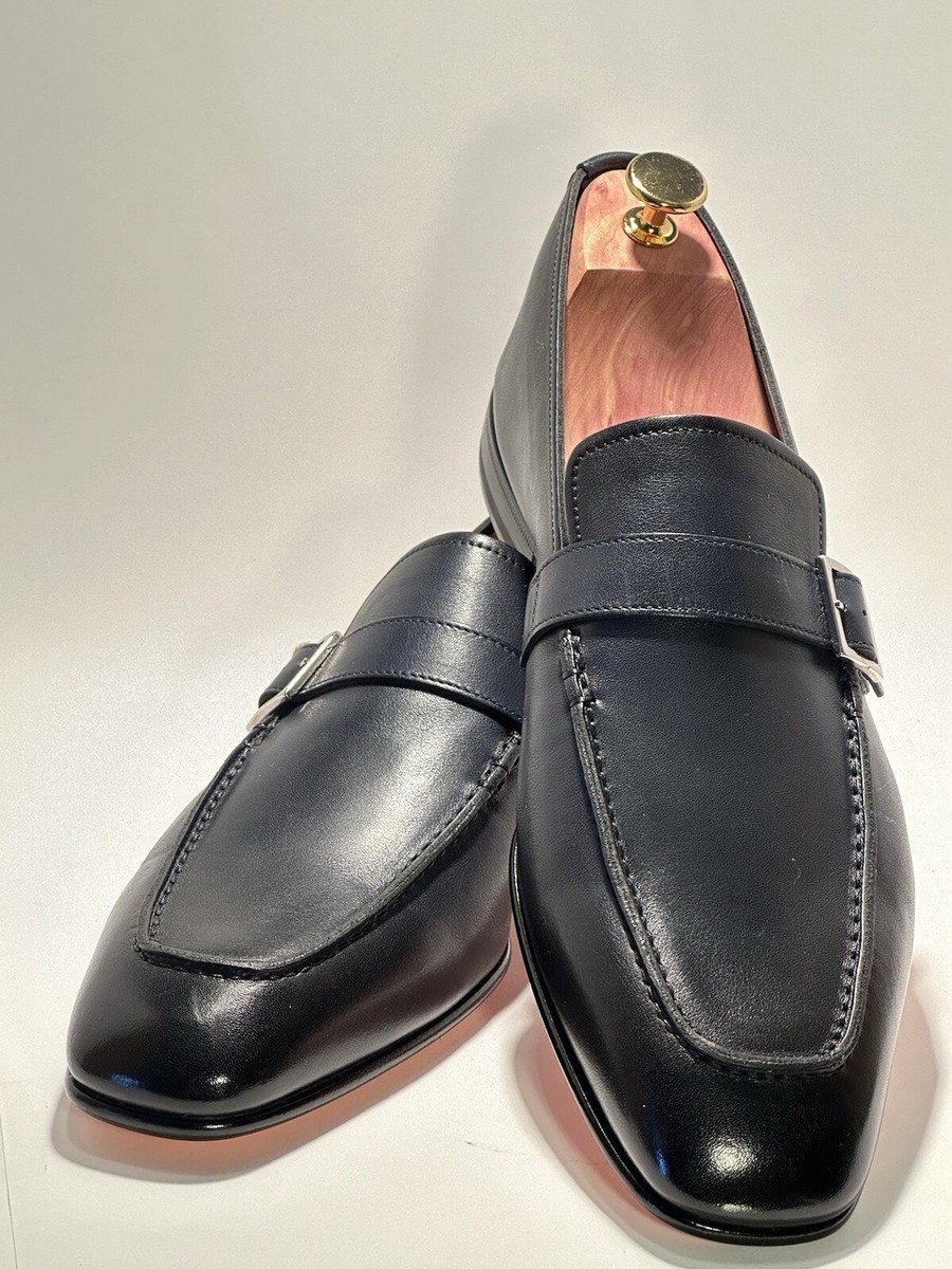 $1,342.00 SANTONI Fashion Soft Calfskin Loafer Size 10.5-11  display picture 2