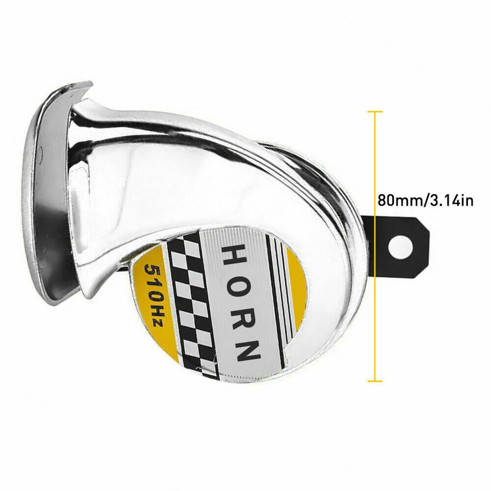 Motorcycle Horn 12V 128 dB for Yamaha V Star 1300 YZF R1 R3 R6 600 - Изображение 3 из 4
