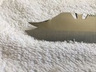 Vintage Precision Hollow Ground Stainless Fork Tip Knife Made In Japan 8” Blade — photo 6