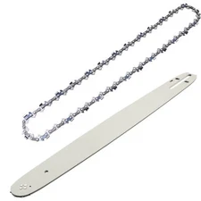20" inch Chainsaw Guide Bar or Chain Blades 0.325" .058" Gauge 76DL Drive Links