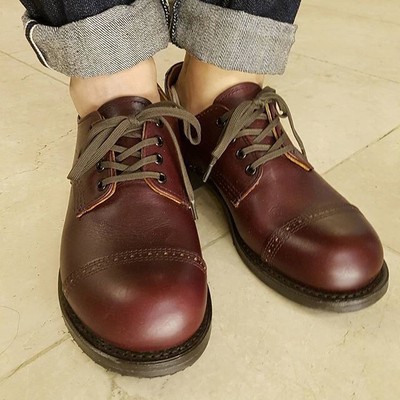 Red Wing 9045 Peyton Oxford Iron Range US 8.5D Used JPN | eBay