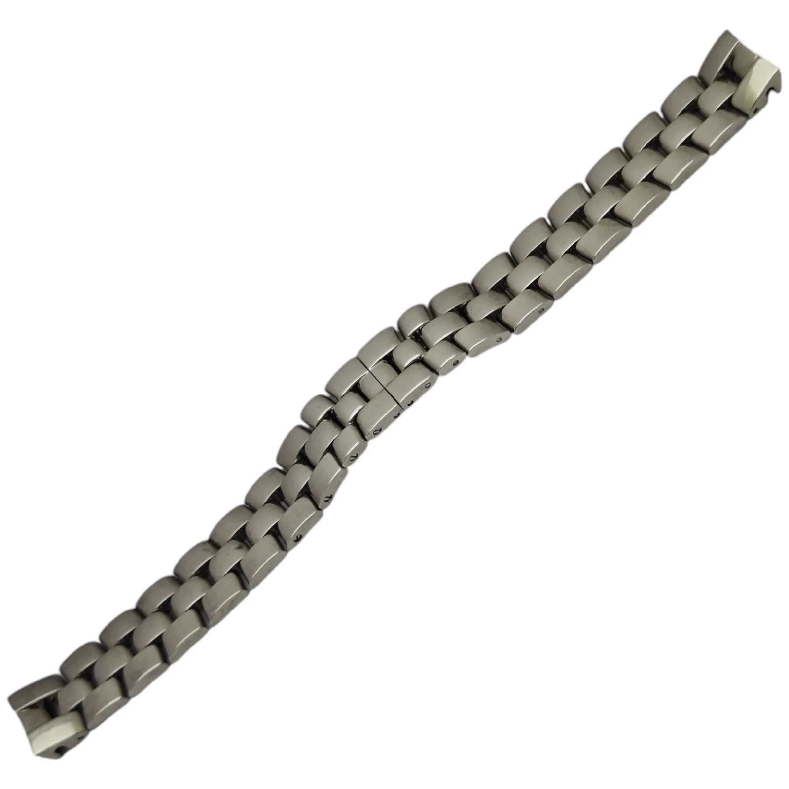 BAUME & MERCIER   BRACELET DE MONTRE EN ACIER INOXYDABLE 12 MM   BRACELET D'ORIGINE   BRACELET