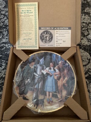 We are off to see the wizard Hamilton collection plates artist Thomas Blackshear