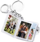 Mini Photo Album - Keyring Keychain - 16 Picture Capacity Book - Gift Bag Tag