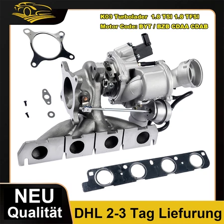 Turbolader AUDI A3 Cabriolet  1.8 TFSI (8P7)
