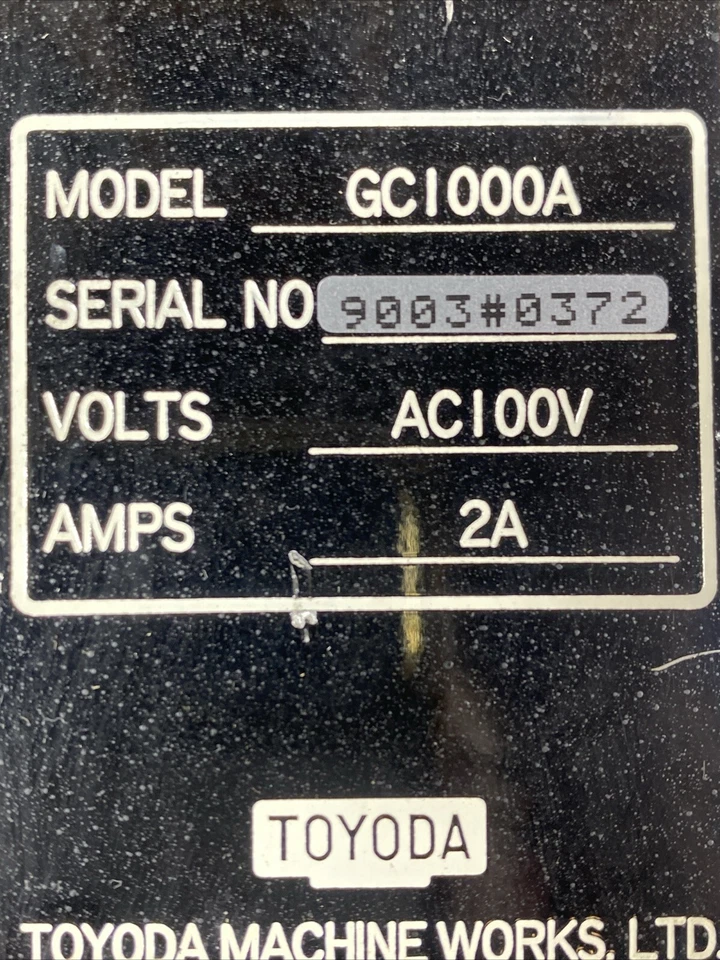 TOYODA GC1000A SERVO DRIVE GC1000A OVERNIGHT SHIPPING - Image 3 of 4