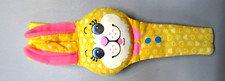 Vintage Used Playskool 1983 Bunny Wrist Jingles Baby Rattle Plush Adorable