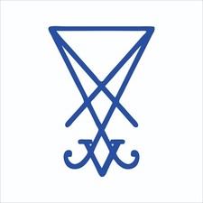 Lucifer Sigil Vinyl Decal / Sticker 2(TWO) Pack