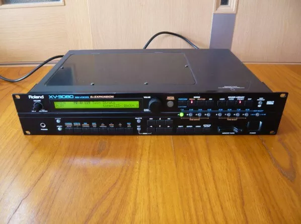 ROLAND XV-3080 128Voices Sound Module Synthesizer with Power Cable Free Shipping