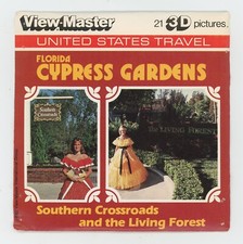 Cypress Gardens Southern Crossroads  Living Forest 1982 View-Master Packet N-4
