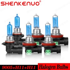 For Toyota Venza 2009-2016 6Pack Halogen Headlights Hi-Low Fog Light Bulbs Kit