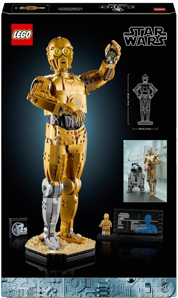 C3-PO Star Wars, 25 Aniversario , REF. 75398 - Imagen 2 de 4