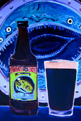 Ballast Point Beer Drawn Original Vintage Wall Art Home Decor - POSTER 20x30