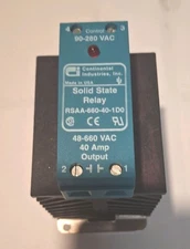 Continental Industries RSAA-660-40-1D0 Solid State Relay