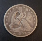 RARE Samuel Bry, Tobacco Counterstamp on an 1854 Seated Liberty Half Dollar