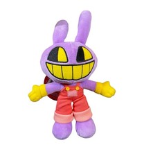 The Amazing Digital Circus Official 8" JAX Plush Figure NWT Moose Toys