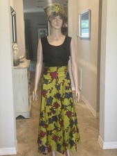 Women  s African Ankara Skirt With Wrap