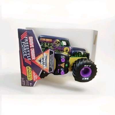NEW Monster Jam, Official Grave Digger Remote Control Monster Truck