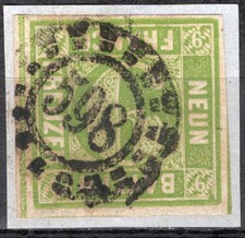 Bayern Mi.Nr. 5 Mühlrad 598 , gestempelt ( 6227 )