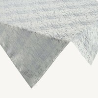 Tischdecke Tischtuch Mitteldecke TischwäSche 85X85 Cm Silber Elegant Deko Modern