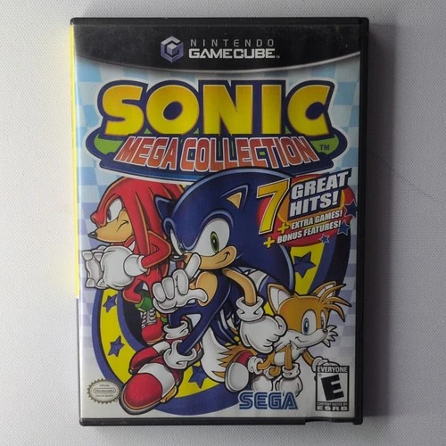 SEGA Sonic Mega Collection Nintendo GameCube Multiplayer 2002 (Tested)
