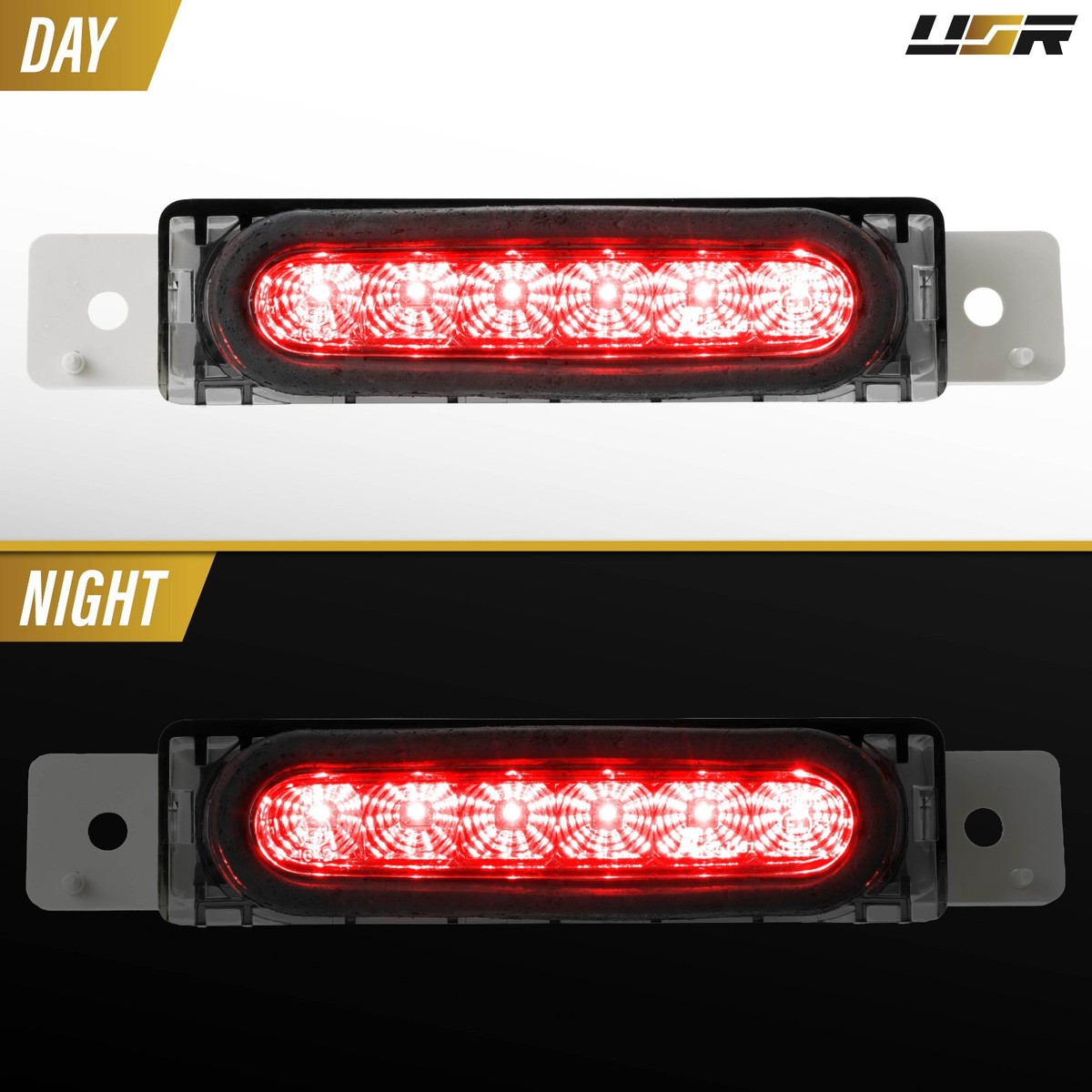 Smoke LED 3rd Tail Brake Light For 90-97 Mazda Miata MX5 MX-5 Mk1