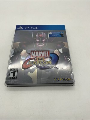 Marvel vs Capcom Infinite Deluxe Edition Steelbook PS4/Sony PlayStation 4 Sealed