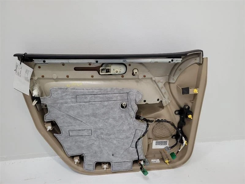 2010-2012 BUICK ENCLAVE RIGHT RH FRONT PASSENGER DOOR PANEL BROWN TAN - Image 4 of 4