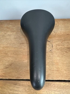 Selle De Vélo Vintage Selle Royal - Cuir Noir - Fabriquée En Italie - 275 Mm