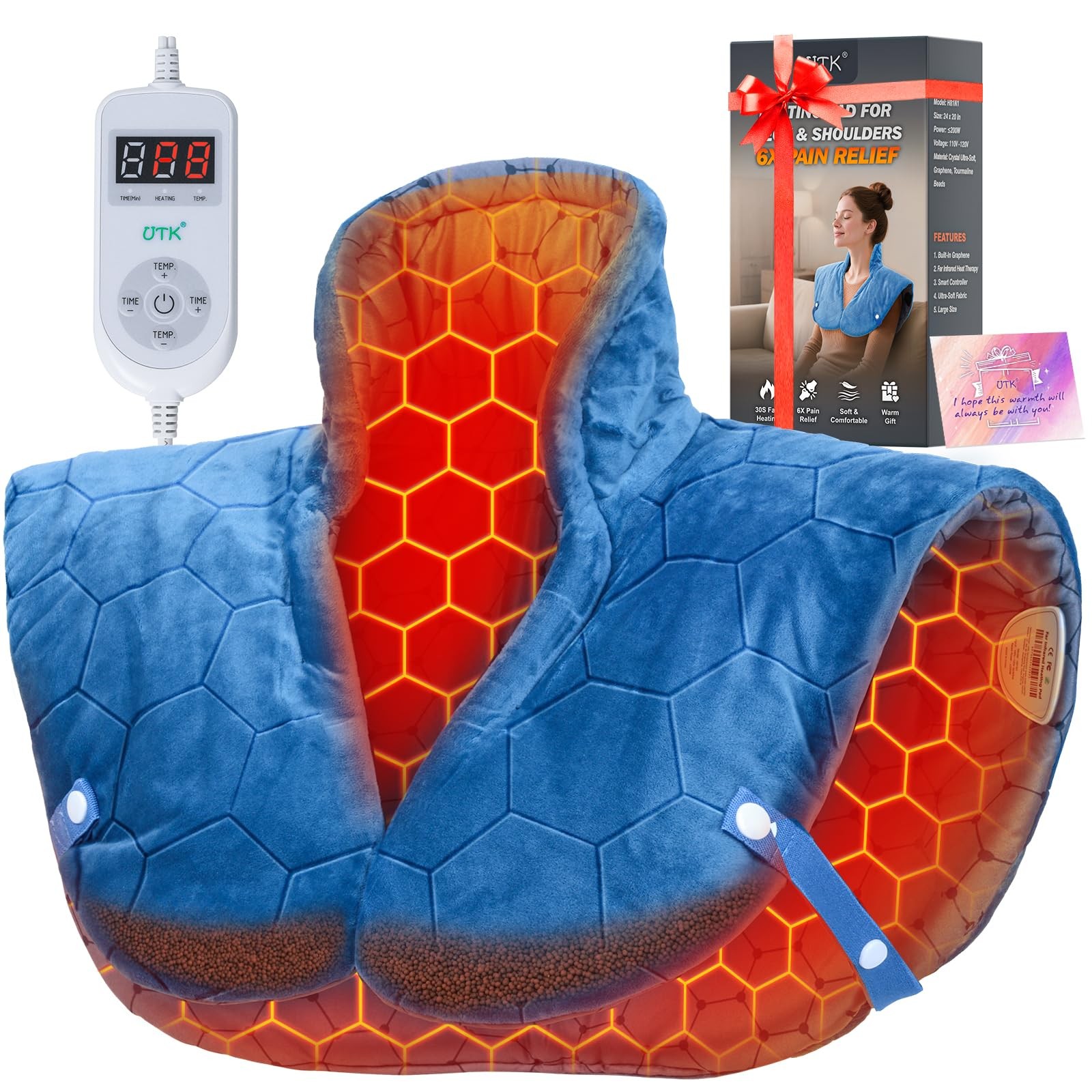 For Neck And Shoulders And Back, 6x Deeper Far Infrared ...