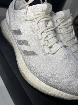 Adidas X Sneakerboy X Wish Pureboost,  GLOW Jellyfish White, (S80981), 11 US