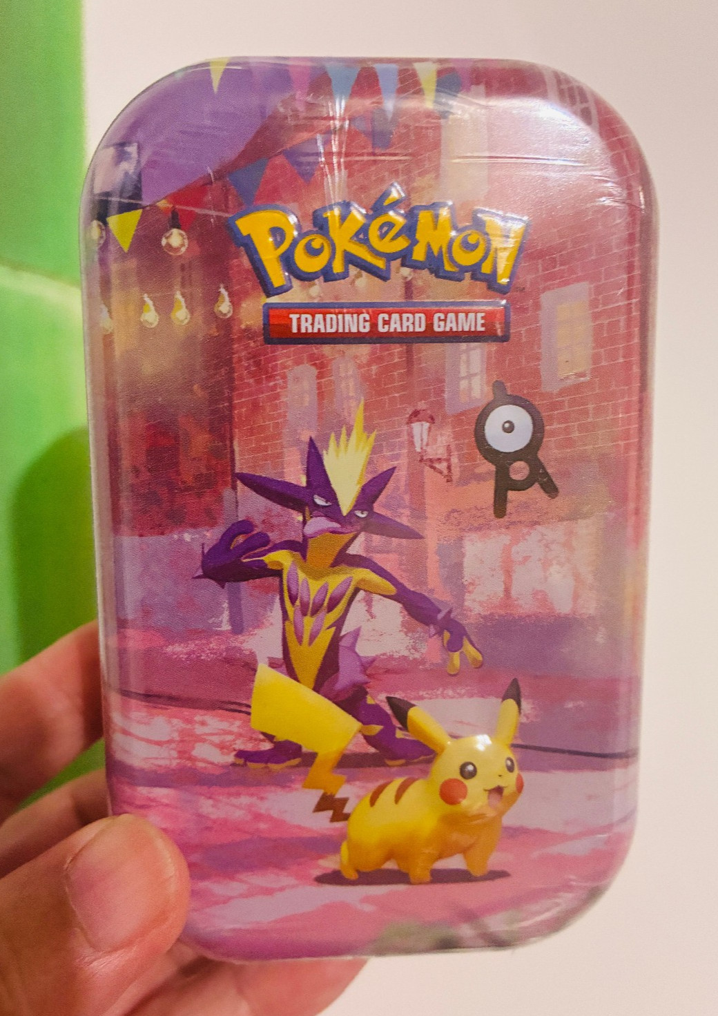 Pokemon Mini Tin box 30 ans Anniversaire illustration Pikachu nuit neuf scellé