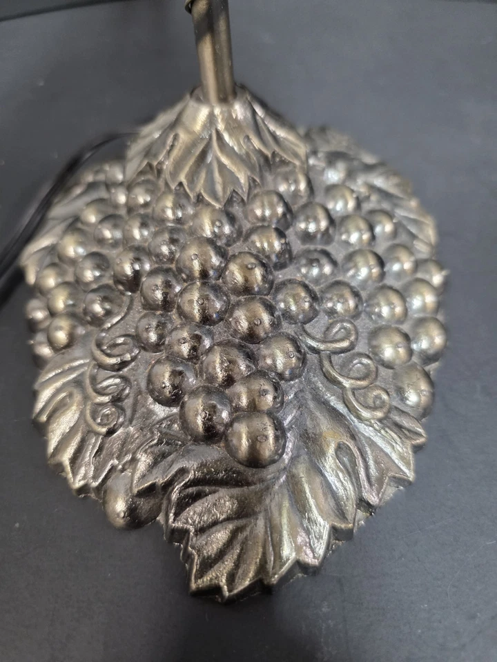 Juego de 2 lámparas de mesa de escritorio estilo bronce cuello de ganso estilo Tiffany Foto 4 de 4