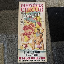 Giffords plakat cyrkowy Cirque Affiche Plakat pocztówki 