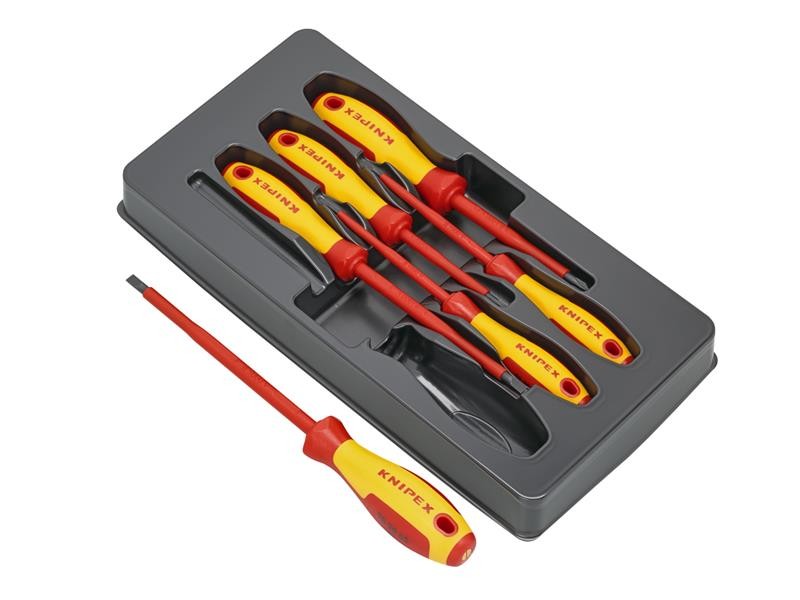 Knipex VDE Screwdriver Set, 6 Piece KPX002012V01 - Image 7