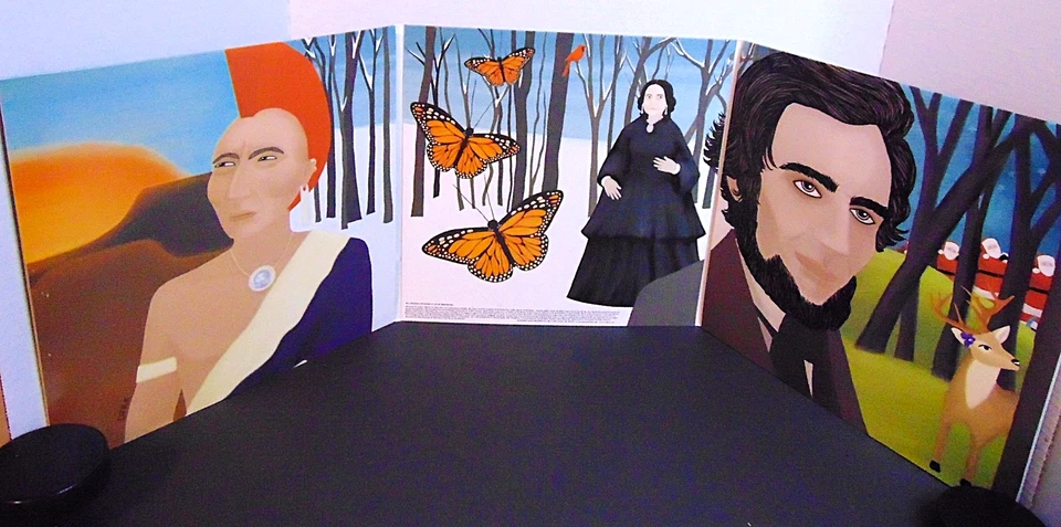 Sufjan Stevens - Come On Feel The Illinoise Asthmatic Kitty Double LP Record EX+ Foto 3 de 4