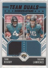 2023 Panini Rookies & Stars Team Duals 310/399 Tank Bigsby Trevor Lawrence 1a73