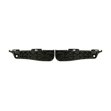 Front Bumper Cover Support Bracket Pair Black Plastic Toyota RAV4 2006-2012