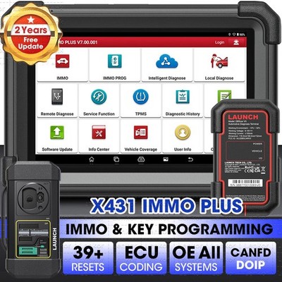 LAUNCH X431 IMMO PLUS X-PROG 3 KFZ OBD2 Diagnosegerät ECU Coding Programmer