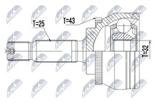 Cardan Mitsubishi GALANT