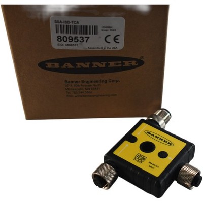 NEW Banner SSA-ISD-TCA 809537 ISD Connect Machine Guarding Adapter M12 5-Pin