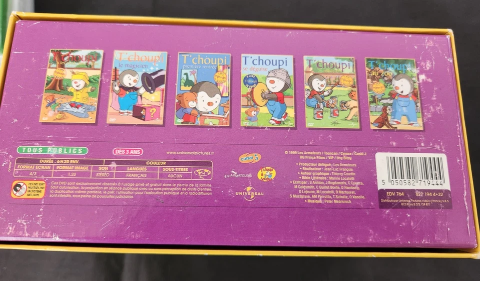 Coffret 6 DVD T'choupi L'intégrale - Photo 3/3